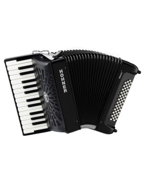 HOHNER ACORDEON BRAVO I 49 F, NEGRO 2