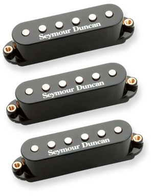 SEYMOUR DUNCAN SET STK-S4 BLACK COVER / CLASSIC STACK PLUS SET BLACK