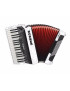 Acordeón Hohner Bravo II 60 A16952 Blanco