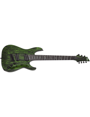 SCHECTER C-7 MS SILVER M. XV