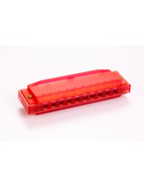 HOHNER TRANSLUCENT HARP M1110R ROJO