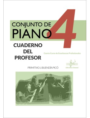 CUADERNO PROFESOR CONJUNTO DE PIANO VOL. 4