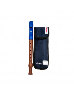 Flauta Hohner Mixta Boquilla Azul Digitación Barroca 2P 9586-2