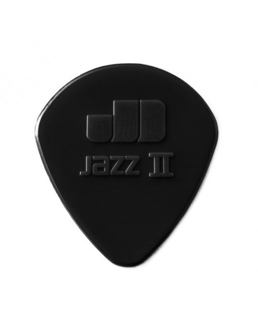 Bolsa 24 Púas Dunlop 47R2S Nylon Jazz Semi Negra 1.18mm