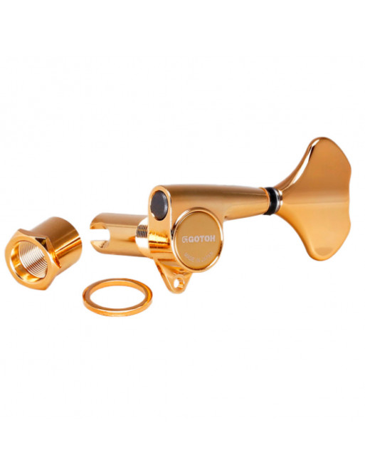 Clavijero Bajo Gotoh GB-707 Dorado 2+2