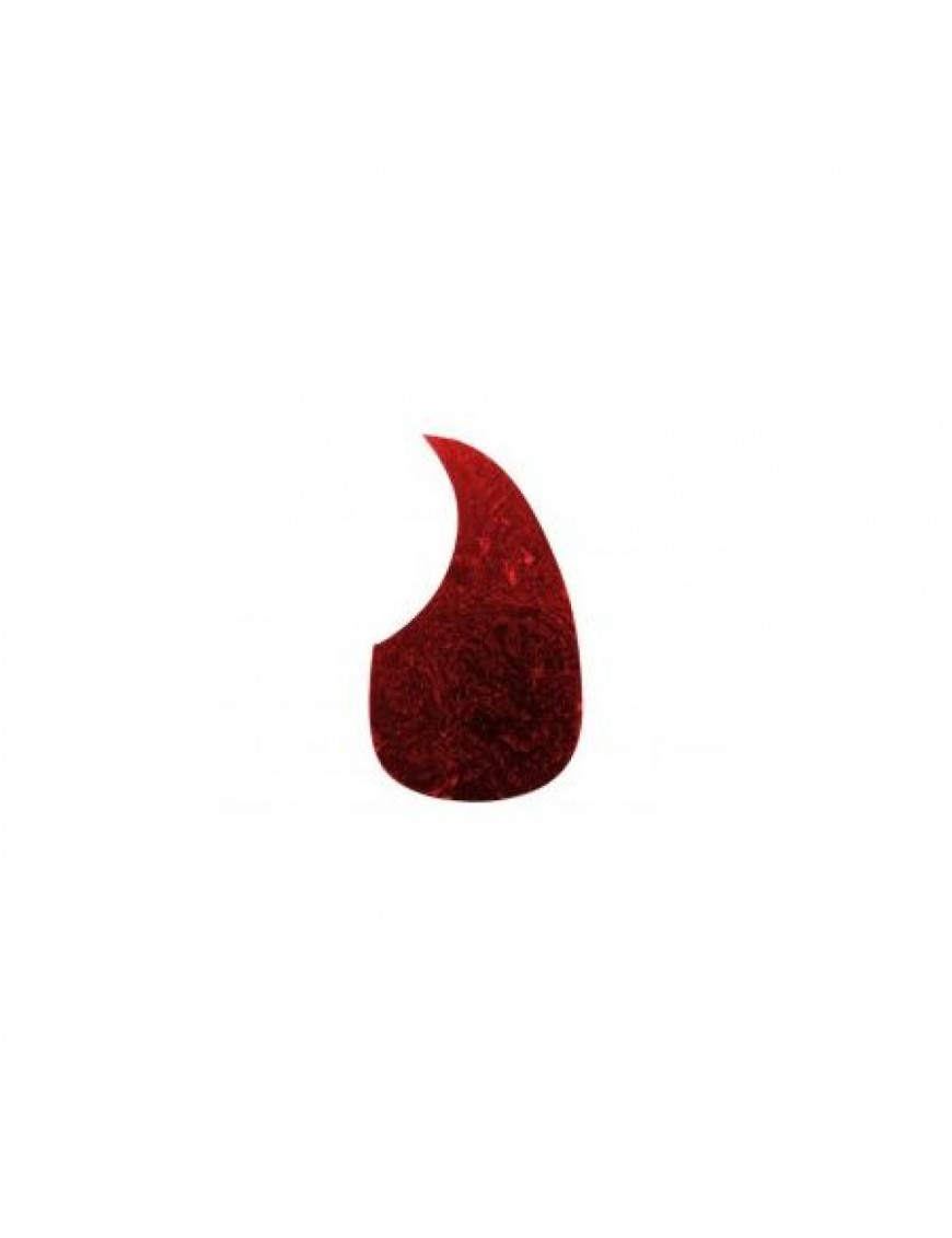 Golpeador Adhesivo Acústica Gotoh F4 Rojo Concha