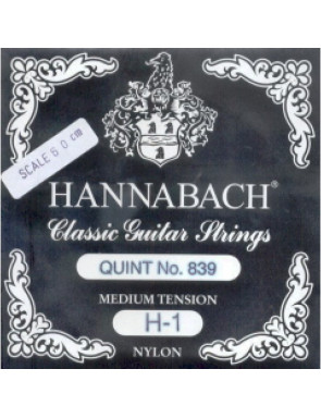 Juego Requinto Hannabach Negra 839-MT
