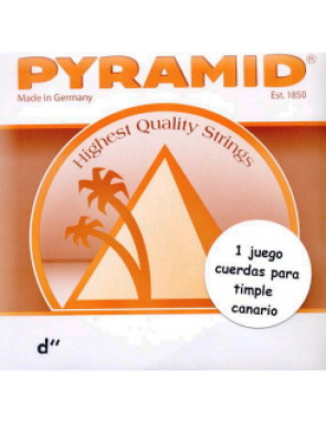 Juego Cuerdas Pyramid Timple Canario Carbón C-705200