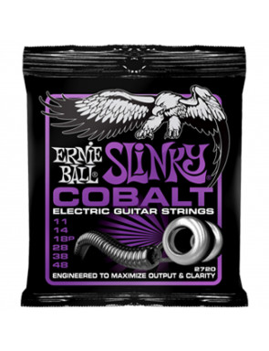 Juego Ernie Ball Eléctrica Slinky Cobalt 2720 (11-48)