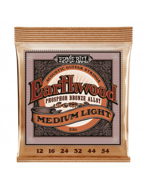 Juego Ernie Ball Phosphor Acústica 2146 (12-54)