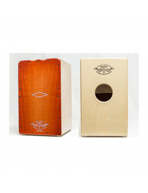 Cajón Flamenco Pepote Jaleo Tapa Naranja