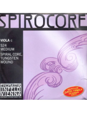Cuerda 4ª Viola Thomastik Spirocore Wolframio S-24