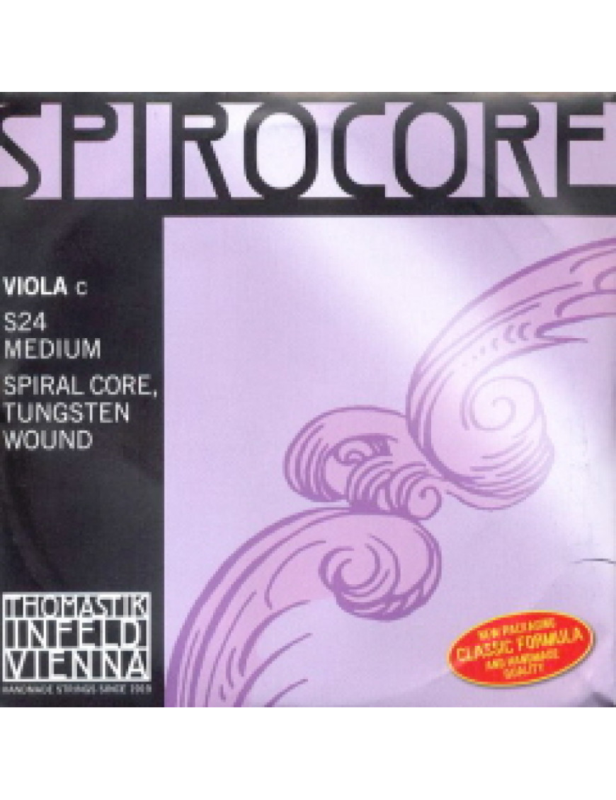 Cuerda 4ª Viola Thomastik Spirocore Wolframio S-24