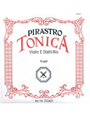 Cuerda 1ª Pirastro Violín Bola 1/4-1/8 Tonica 312761