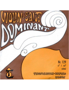 Cuerda 1ª Violín Thomastik Dominant 129 Cromo 1/2