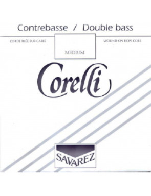 Cuerda 4ª Contrabajo Corelli 384-M Níquel