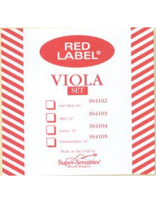 Cuerda 4ª Viola Super-Sensitive Red Label 414