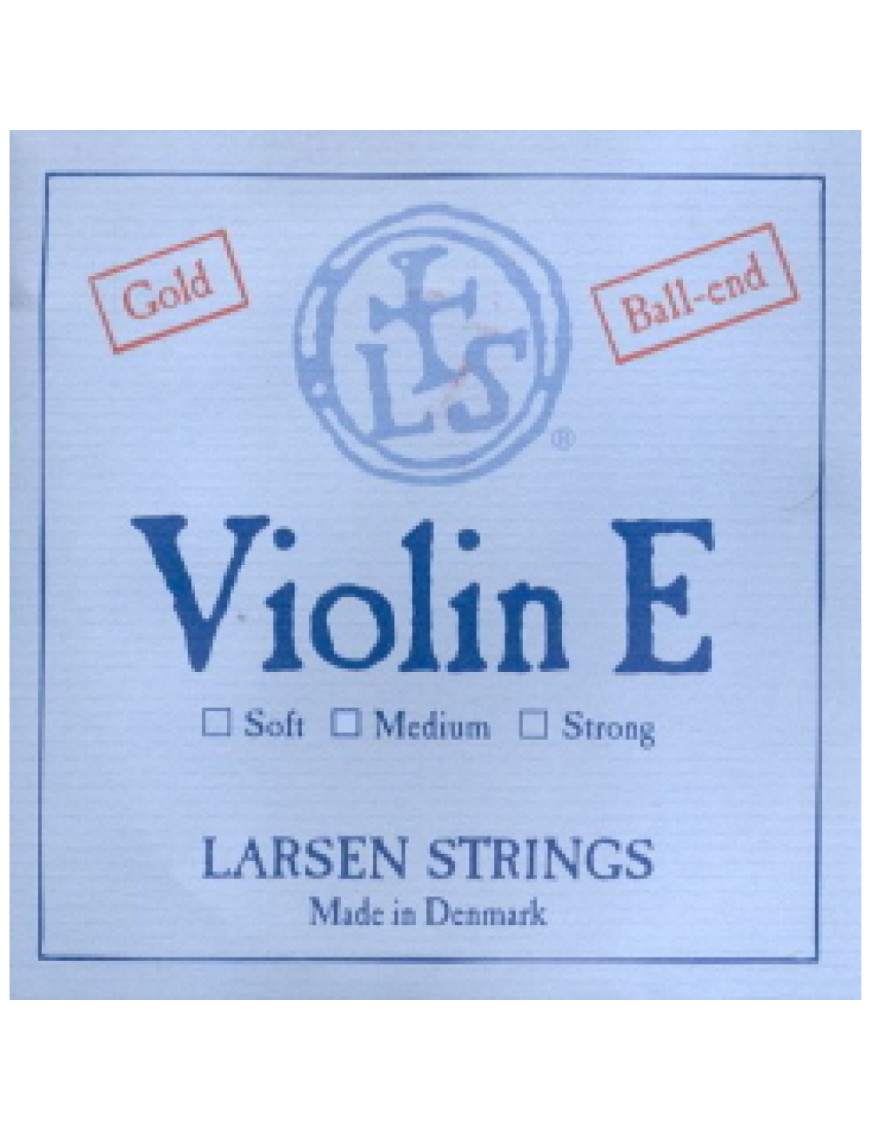 Cuerda 1ª Violín Larsen Oro Suave Bola