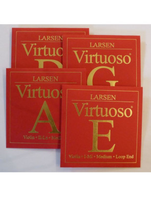 Cuerda 4ª Violín Larsen Virtuoso Fuerte