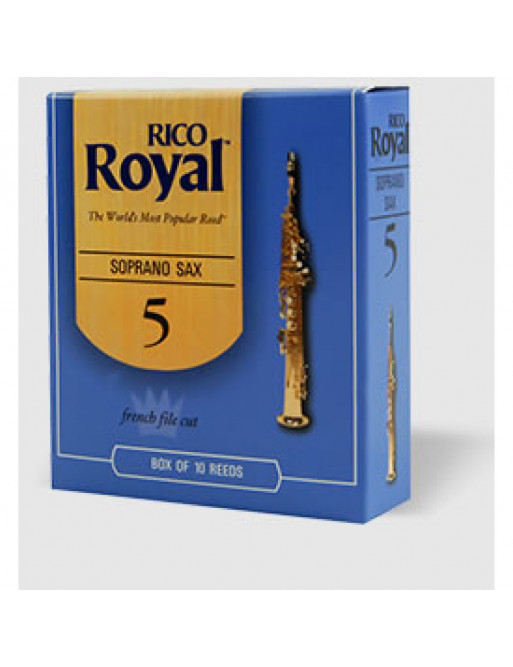 Caja 10 Cañas Saxo Soprano Rico Royal 1½