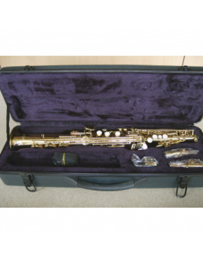 Saxo Soprano Sullivan SP-801L/Saxs-200 Lacado
