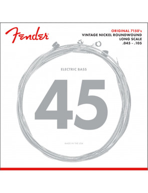 Juego Cuerdas Bajo Eléctrico Fender 7150-M Original 45-105