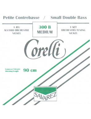 Juego Contrabajo 1/4 Corelli Orchestra 300-B Níquel