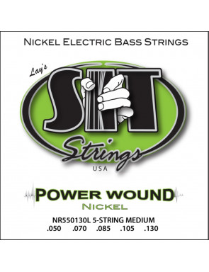 Juego 5 Cuerdas Bajo SIT Powerwound NR550130L 050-130