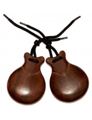 Castañuela Jale Imitación Bubinga Caoba 4 108-4
