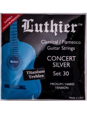 Juego Cuerdas Luthier 30 Titanium Clásica LU-30T