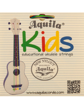 Juego Cuerdas Ukelele Kids Aquila 160-U