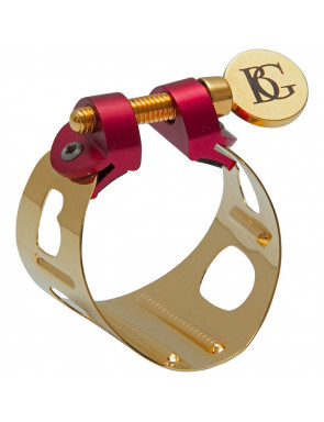 Abrazadera Saxo Soprano BG Dúo Chapada Oro LDS-1