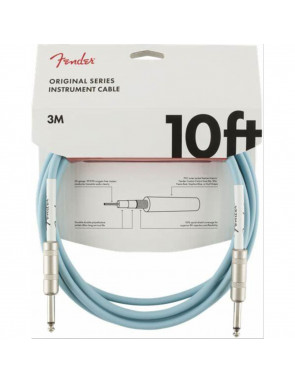 Cable Jack Fender 099-0510-003 Original Series Azul 3m