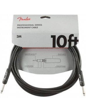 Cable Jack Fender 099-0820-024 Professional Series Negro 3m