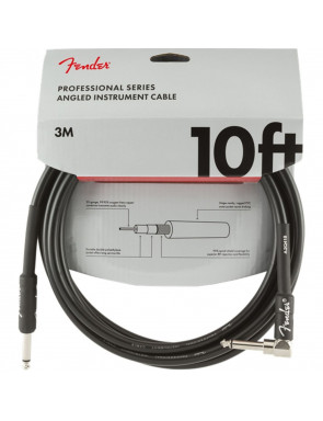 Cable Jack Recto-Acodado Fender 099-0820-025 Professional Negro 3m