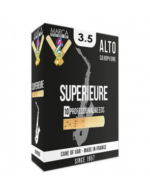 Caja 10 Cañas Saxo Alto Marca Superieure 3½