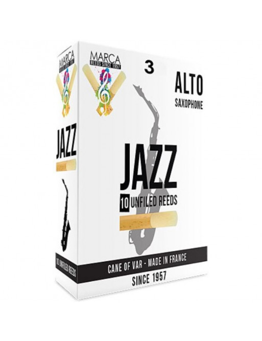 Caja 10 Cañas Saxo Alto Marca Jazz Unfiled 3