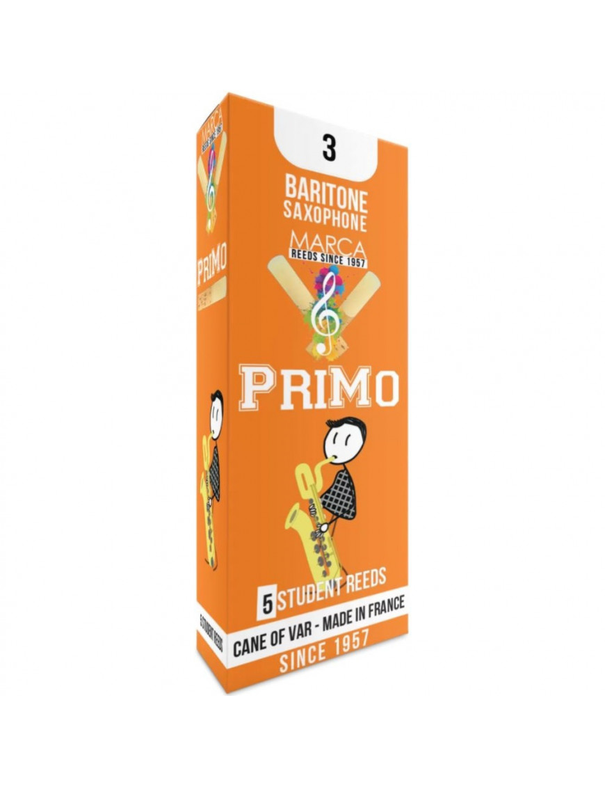 Caja 5 Cañas Saxo Barítono Marca Primo 3