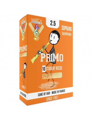 Caja 10 Cañas Saxo Soprano Marca Primo 2½