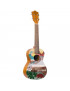 Ukelele Soprano Bamboo B1E-CF California