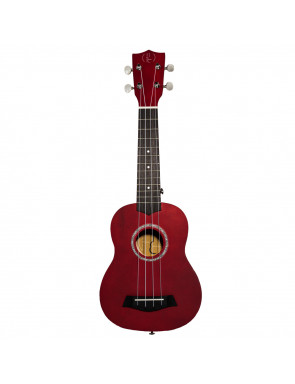Ukelele Soprano Bones SP200S-RD Linden Rojo Satinado