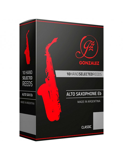 Caja 10 Cañas Saxo Alto Gonzalez Classic 2