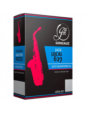 Caja 10 Cañas Saxo Alto Gonzalez Local 627 Jazz 3½