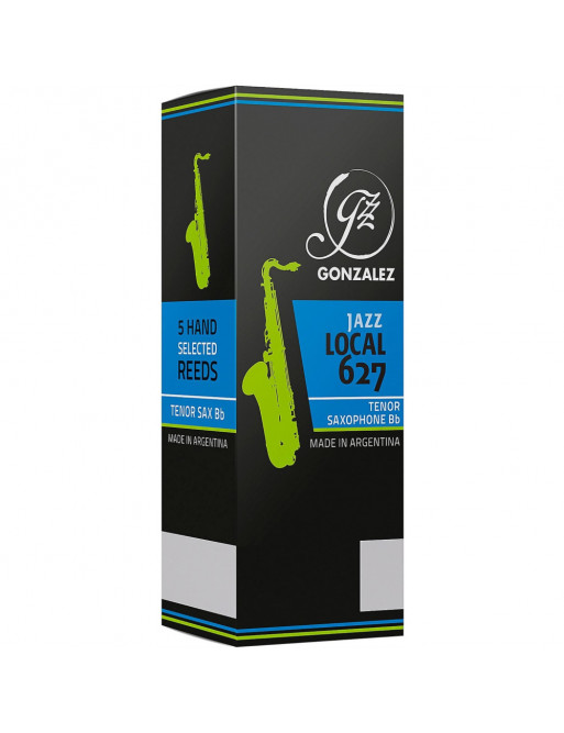 Caja 5 Cañas Saxo Tenor Gonzalez Local 627 Jazz 3½