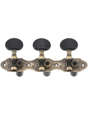 Clavijero Luthier Clásica JC405AB-A2B Brass Palomilla Negra
