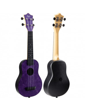 Ukelele Soprano Flight TUS-65 Travel Amethyst