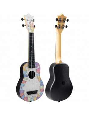 Ukelele Soprano Flight TUS-40 Travel Kitty