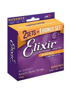 Pack Elixir 2+1 Juegos Acústica 16539 (12-53)