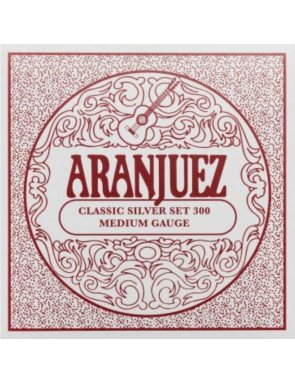 Juego Cuerdas Guitarra Clasica Aranjuez Classic Silver 300