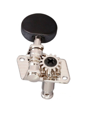 Clavijero Ukelele Gotoh UK12-05MAB-C Cromado Palomilla Negra